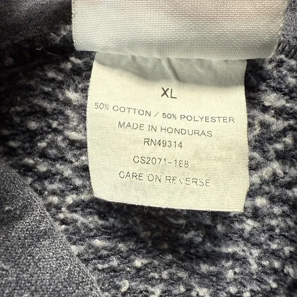 Champion Okoboji University Jacket Hoodie Gray Mens XL Vintage Y2K - Picture 4 of 11